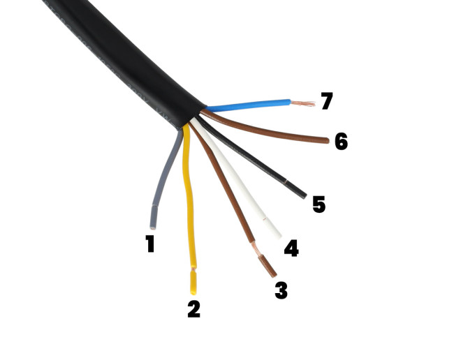 Kabelbaum Harnes Tomos A3 / S25 / A35 Vorne (ohne Bremslicht) product