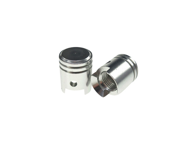 Ventieldopjes-set Piston blank alu product