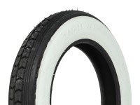 12 inch 3.00x12 Continental LB62WW white wall tire Tomos Pack'R