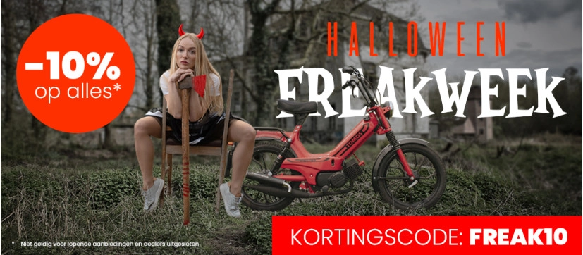 10% KORTING met code FREAK10