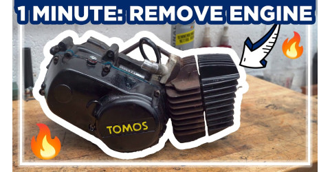 Tutorial: Remove a Tomos engine