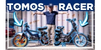 De Tomos racer nog extremer aangepast!