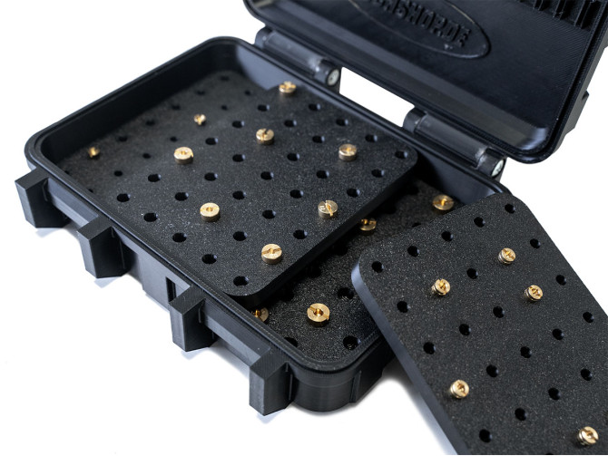 Sproeier opberg doos rugged case plaatje voor 6mm  product