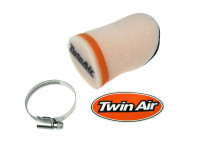 Air filter 45mm foam Twin Air Clamp-on small diagonal 