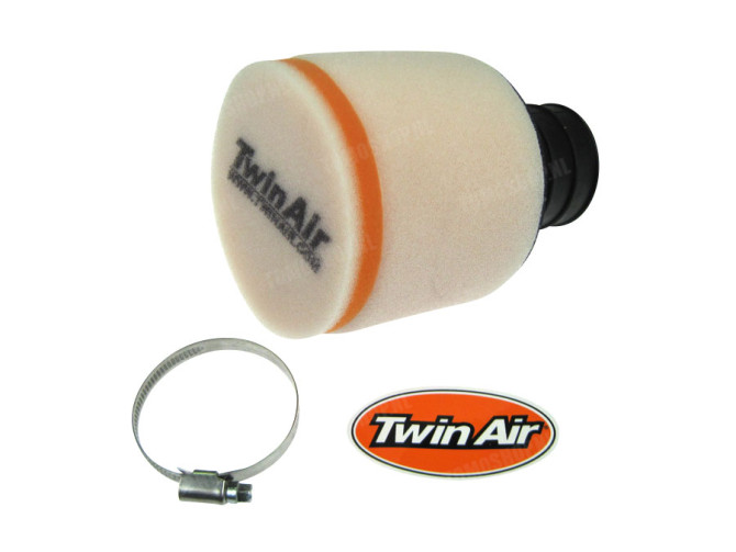 Air filter 50mm foam Twin Air Clamp-on round  main