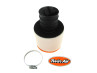 Air filter 50mm foam Twin Air Clamp-on round  thumb extra