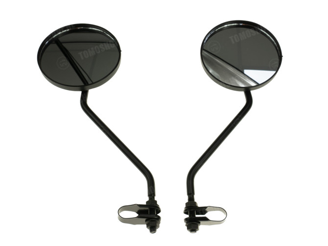 Mirror set clamp / screw M8 black main