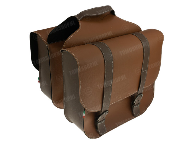 Luggage carrier rear carrier bags set universal Easy brown  main