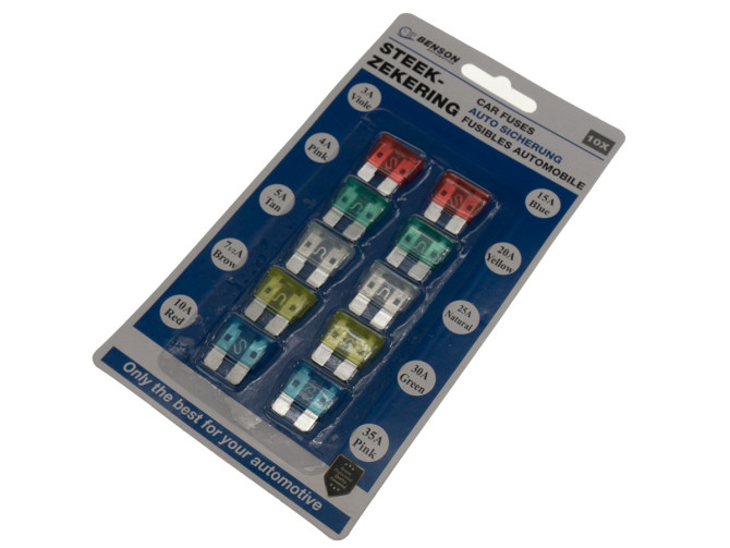 Steekzekering assortiment set 10-delig product