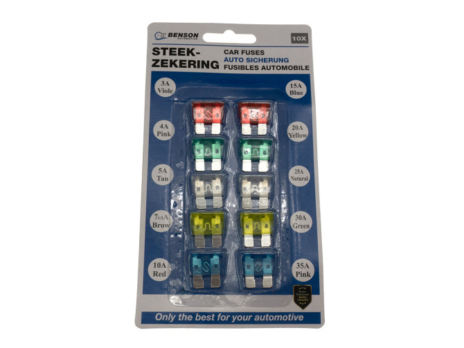 Steekzekering assortiment set 10-delig product