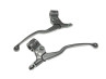 Handle brake set Lusito M84 GR long silver grey thumb extra