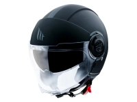 Helm MT Jet Viale S SV mat zwart (S - XL)