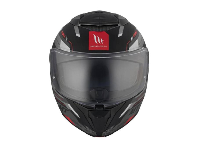 Helm MT Atom 2 SV System bast Matt Schwarz / Rot (S - XXL) product