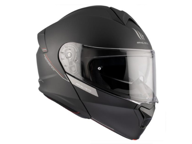 Helm MT Genesis SV systeem mat zwart product