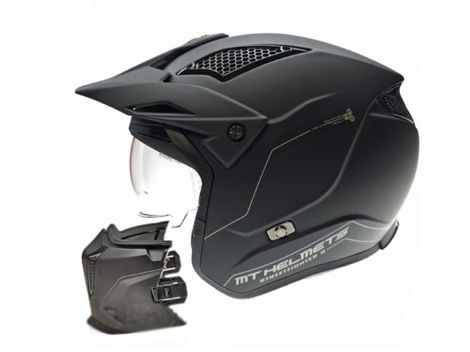 Helm MT Streetfighter S SV mat zwart product