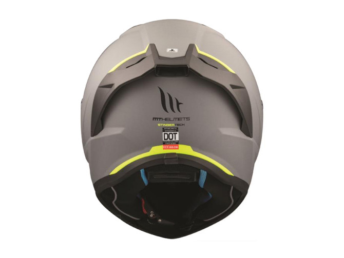 Helm MT Stinger 2 solid mat grijs product