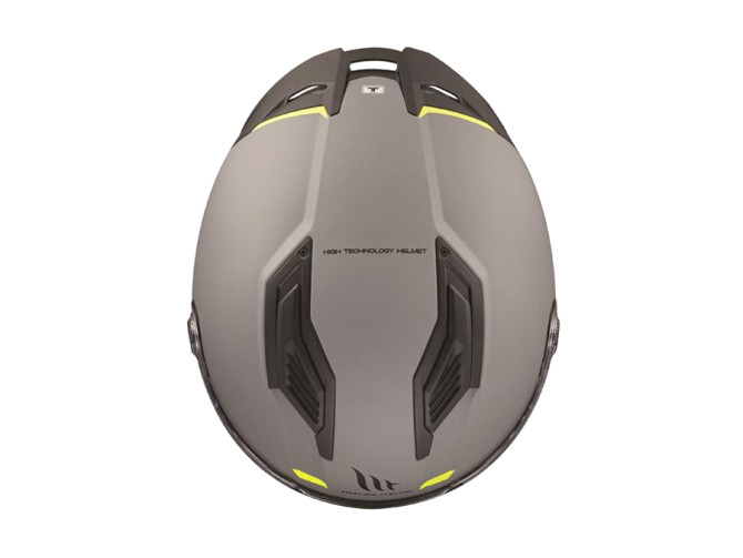 Helm MT Stinger 2 solid mat grijs product