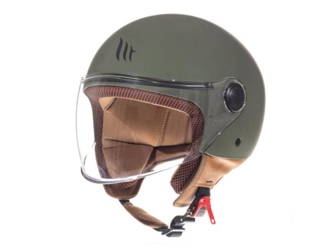 Helm MT Street S mat groen (XS - XL) product