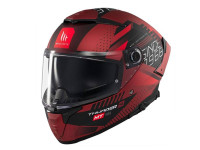 Helm MT Thunder 4 SV Lumience mat rood (S - XXL)