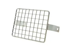 Headlight grill square galvanized for Tomos 100x140mm
