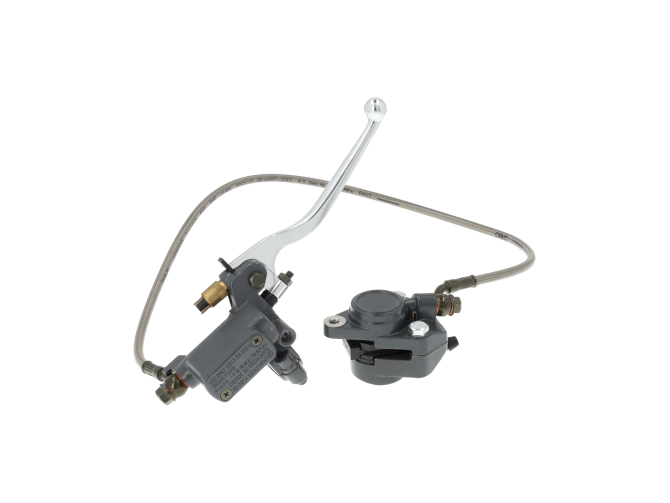 Handle set brake lever pump with caliper set grey Tomos Streetmate product