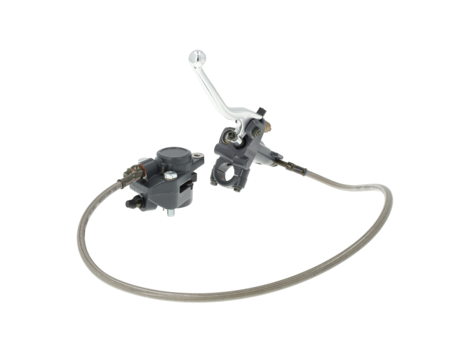 Handle set brake lever pump with caliper set grey Tomos Streetmate product