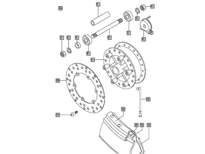 Brake disc Tomos Revival / Streetmate 230mm type 2 product