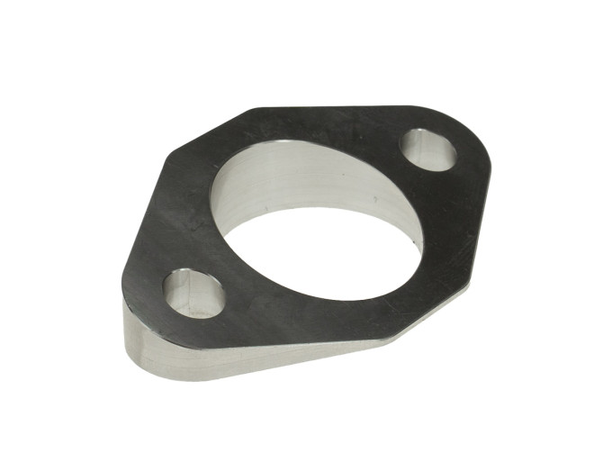 Exhaust spacer adapter from angled to straight exhaust port 25mm product