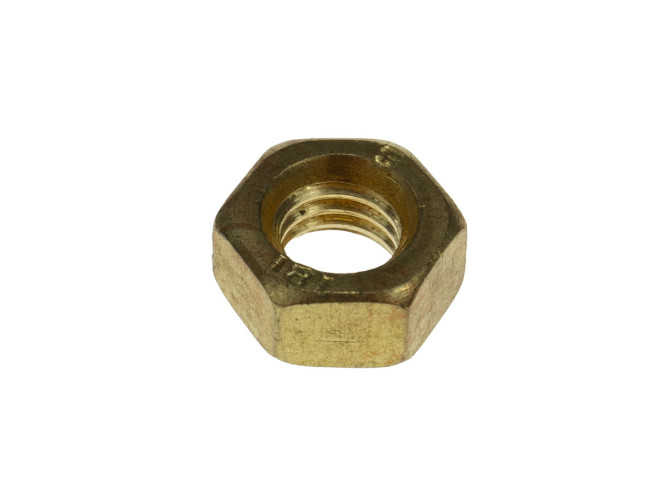 Exhaust nut M6 brass short low model product