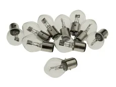 Lamp BA20d 12V 25/25 watt voor Tomos koplamp (10 stuks)