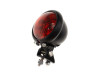 Taillight Tomos universal LED small black round with red lens thumb extra